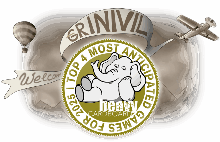 Grinivil is Heavy Cardboard's anticipated game